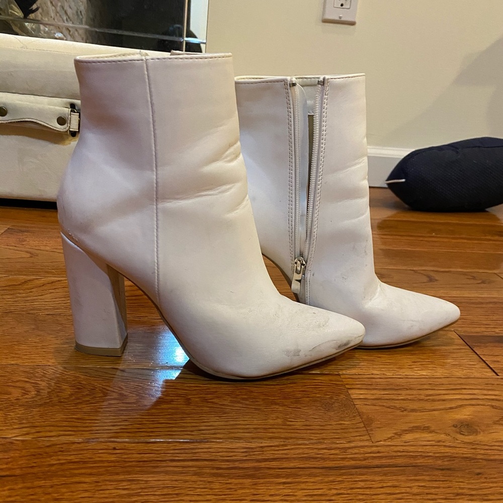 White boots